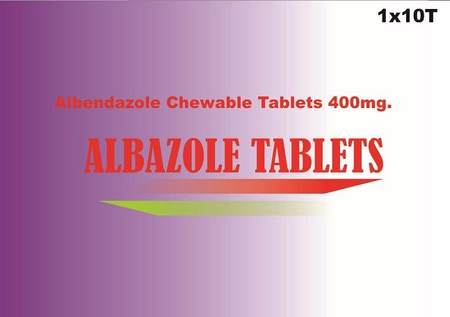Albendazole Chewable Tablets, for Clinical, Hospital, Grade : Medicine Grade