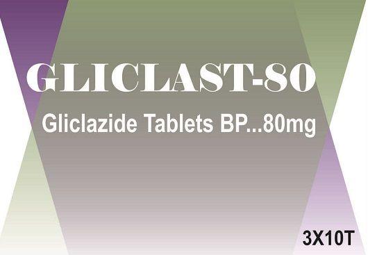 Gliclast-80 Tablets, Packaging Type : Blister Packing