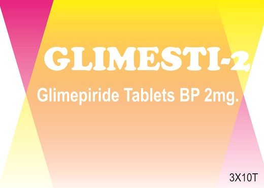 Glimesti-2 Tablets, Packaging Type : Blister Packing