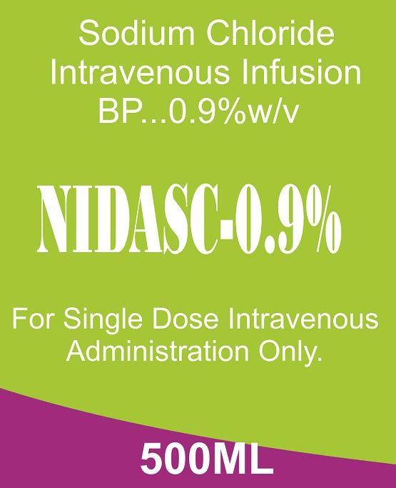 Nidasc-0.9% Sodium Chloride Intravenous Infusion