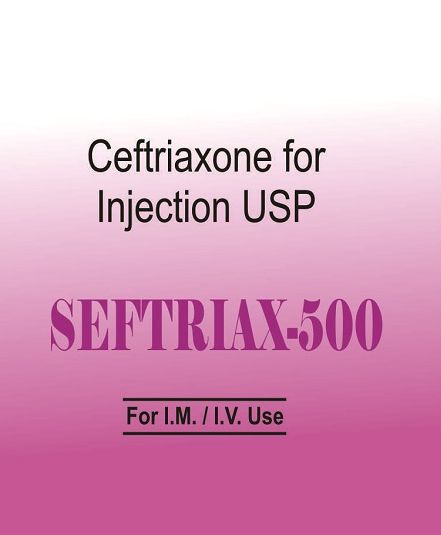 Steftriax-500 Ceftriaxone Injection, Packaging Type : Vial