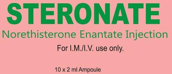 Steronate Norethisterone Enanthate Injection, Packaging Type : Ampoule