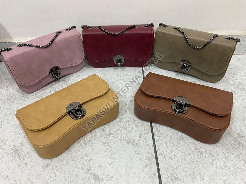 Plain Ladies Sling Purse, Packaging Type : Plastic Bag