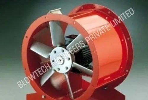 Orange 220v Electric Axial Exhaust Fan, Certification : Ce Certified