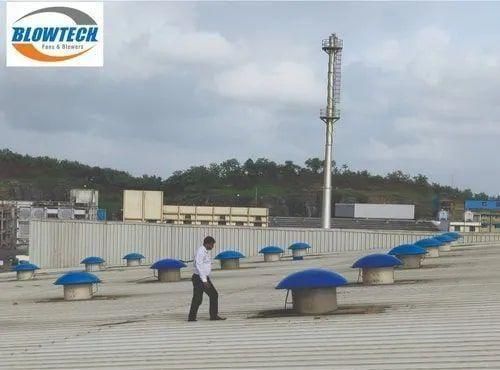 Blowtech Automatic Electric Motorized Roof Exhaust Fans, For Industrial Use