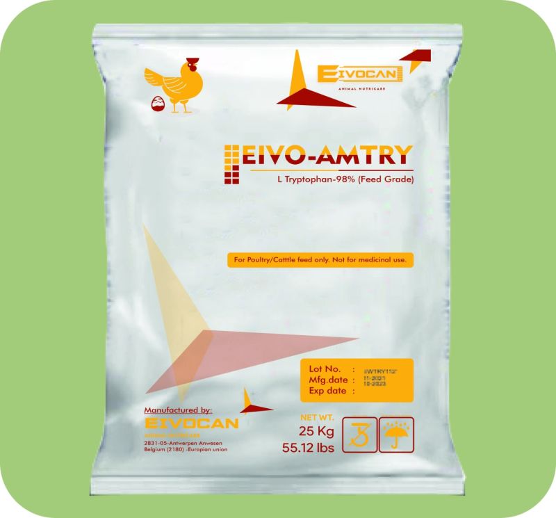 L Tryptophan-98% Feed Supplement, Packaging Type : Plastic Sack Bags