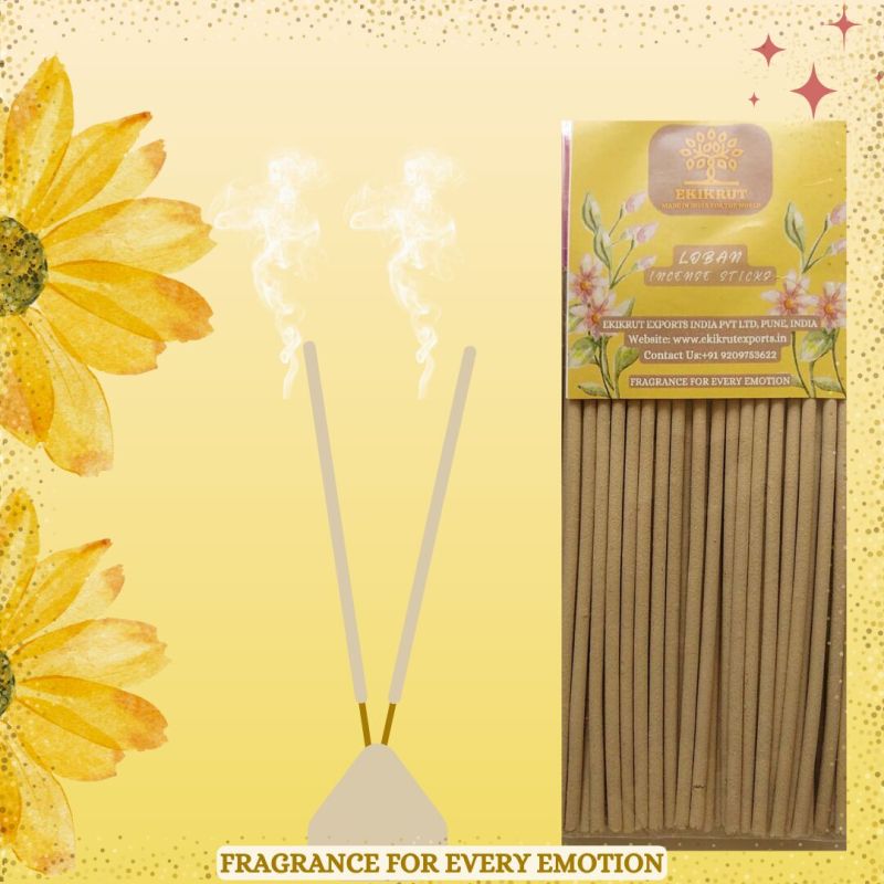 Ekikrut Frankincense Incense Sticks, for Home, Office, Temples, Length : 5-10 Inch-10-15 Inch