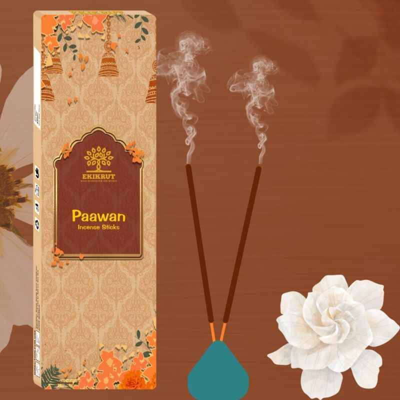Multiweight Paawan Incense Sticks, for Religious, Aromatic, Anti-Odour, Packaging Type : Paper Box