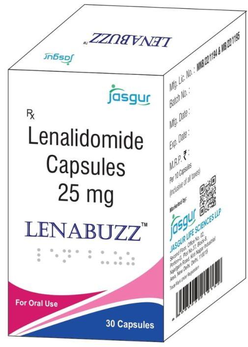 Lenalidomide Capsules, For Antic Cancer Drug, Shelf Life : 2 Year