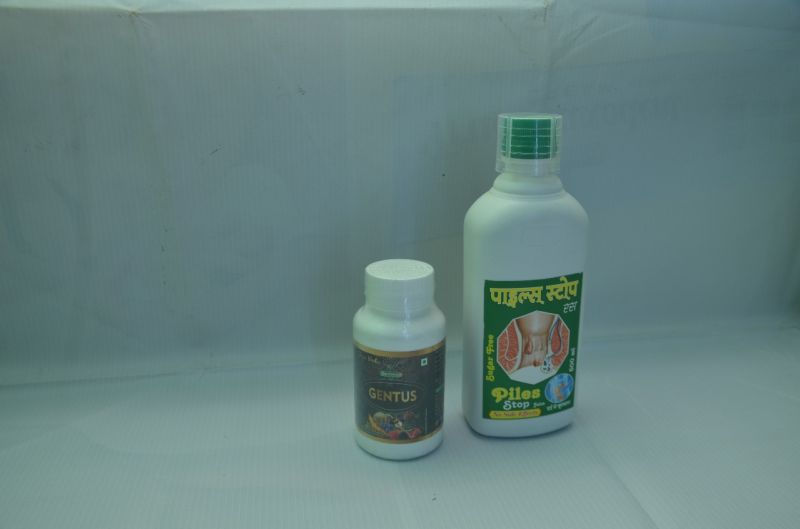 Gentus Capsules & Piles Juice Combo