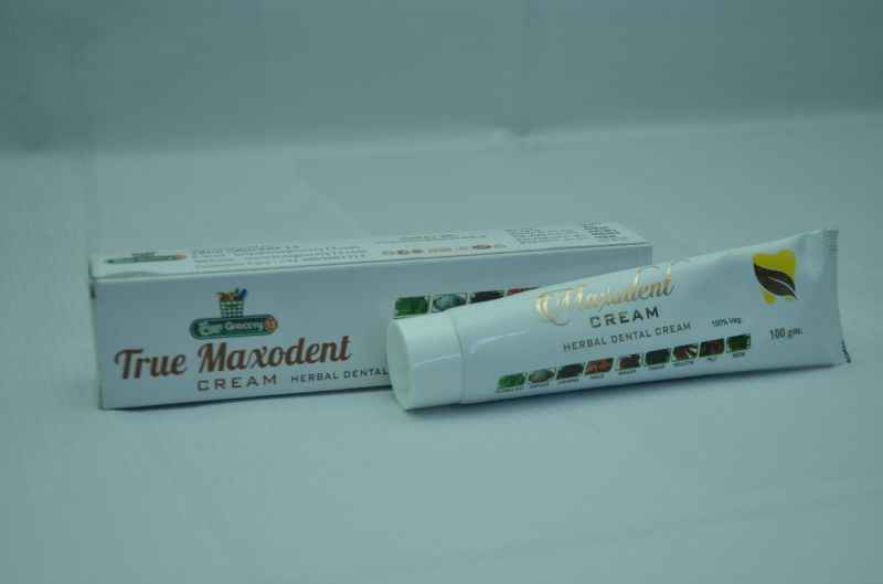 True Maxodental Herbal Dental Cream, for Teeth Care