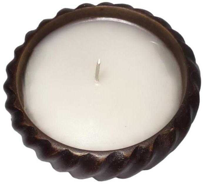 Wooden Tealight Candle Holder