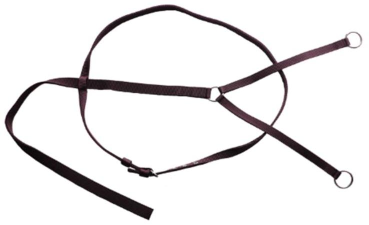 Brown Leather Running Martingale, for horse, Speciality : High Quality
