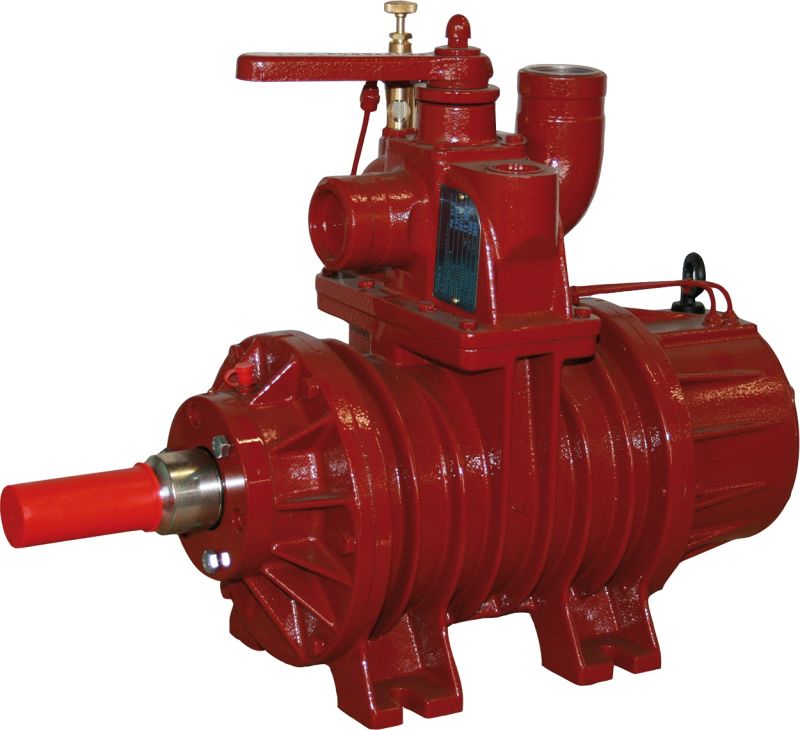 Blue Electric Mild Steel Rotary Vane Pump, Automatic Grade : Automatic