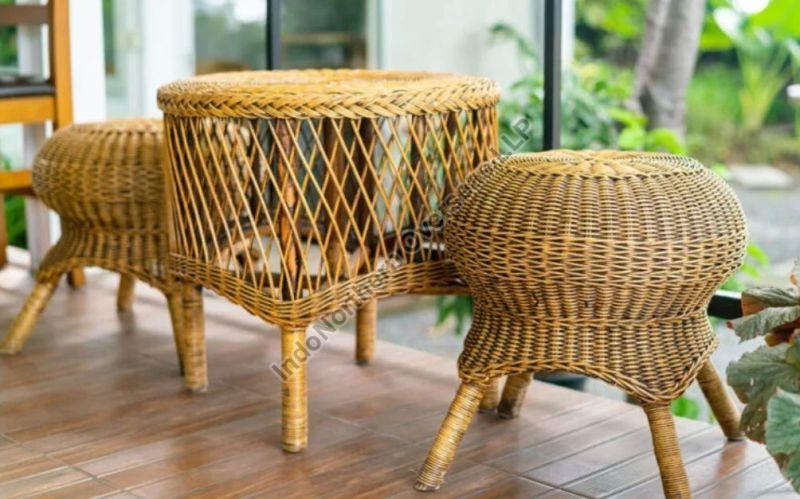 Brown Bamboo Stools, for Restaurants, Household, Feature : High Strength