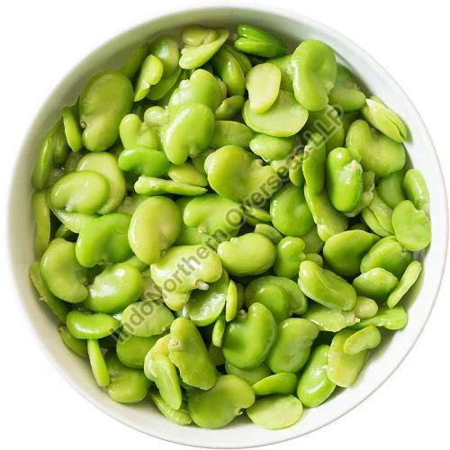 Green Broad Beans, for Human Consumption, Packaging Type : Plastic Bag