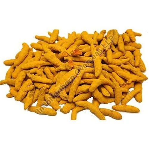 Yellow Whole Dried Turmeric Finger, for Cooking, Shelf Life : 6 Month