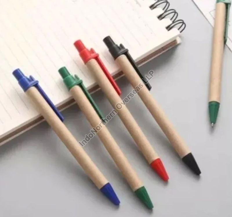 Black Round Plain Wooden Eco Friendly Pen, for Gives Smooth Hand Writing, Length : 4-6inch