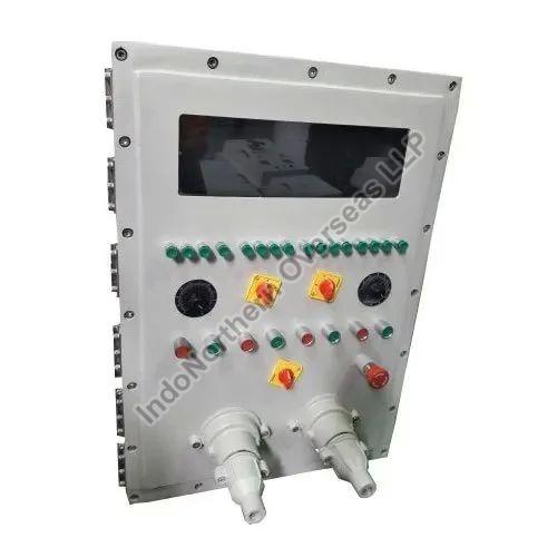 Grey Electric Aluminium Ex-d Flameproof Control Panel, for Industrial, Autoamatic Grade : Automatic