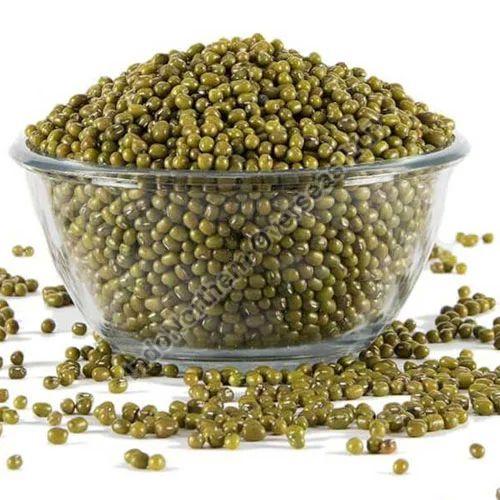 Natural Whole Green Moong Dal, for Human Consumption, Packaging Type : Plastic Packet