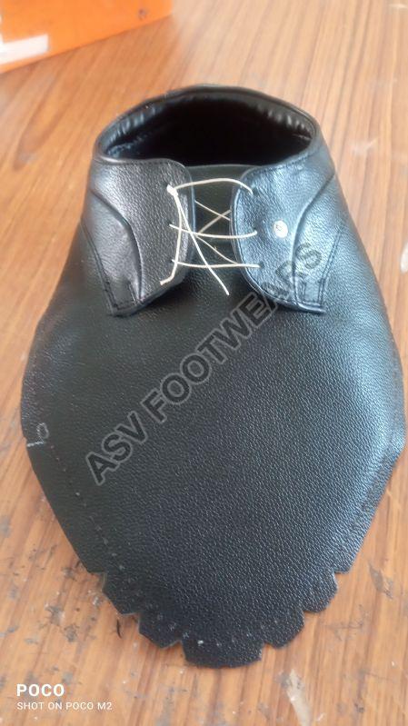 Black Leather Shoe Upper, for Industrial Pupose, Feature : Durable, High Strength