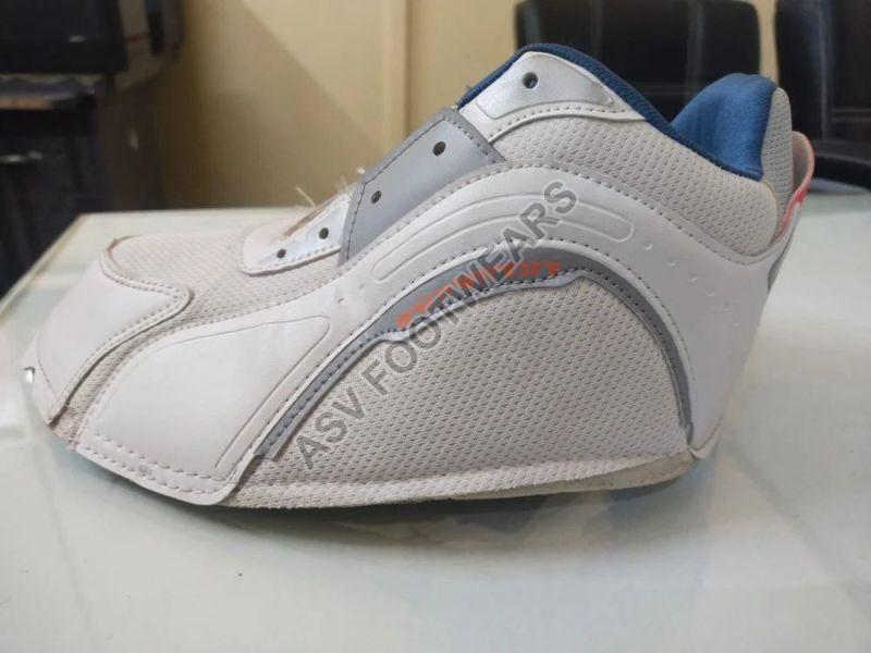 White Synthetic Leather Shoes Upper, for Industrial Pupose, Size : Multisizes