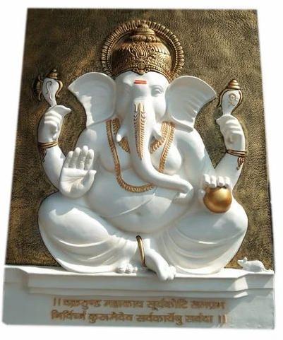 Fiber Ganesh Ji Wall Mural