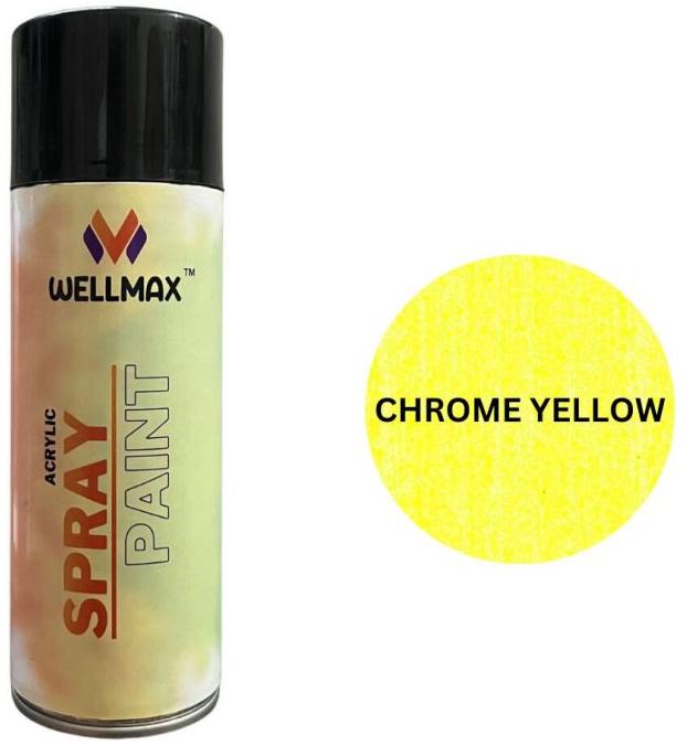 Chrome Yellow Spray Paint 400 ml