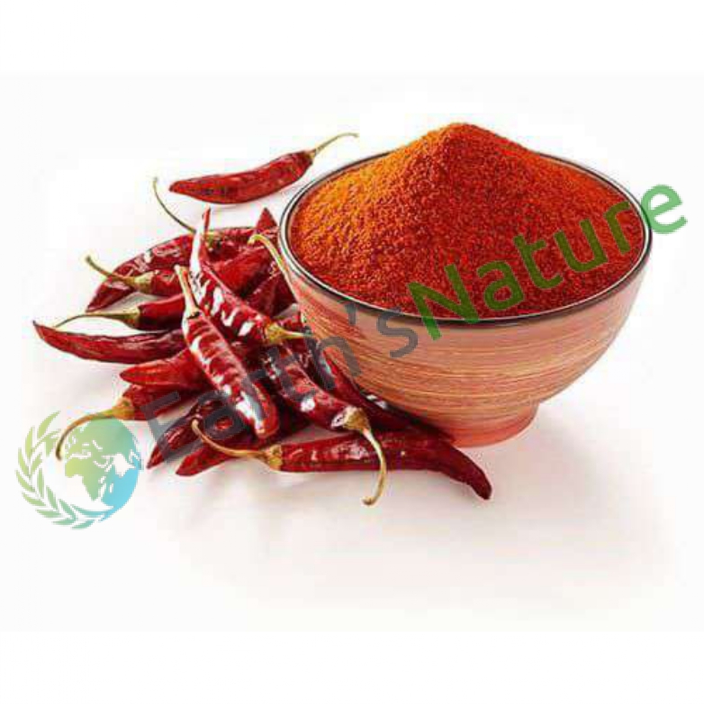 Earth's Nature Red Chili Powder, for Cooking, Style : Dried