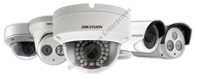 White Electric CCTV Camera, for Station, School, Restaurant, Hospital, College, Bank