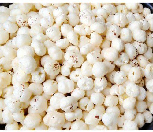 White Round Phool Makhana, for Human Consumption, Taste : Sweet