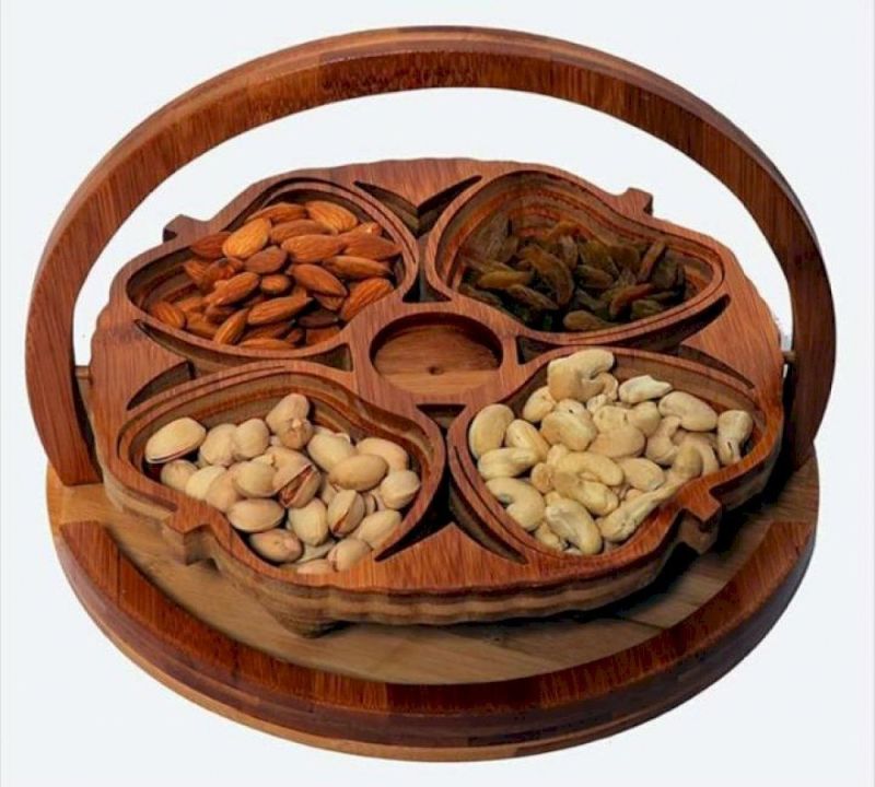 Wooden Dry Fruit Basket