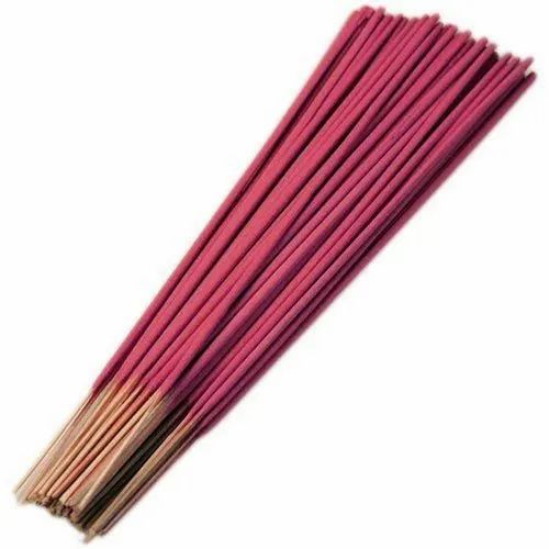 Red Bamboo Rose Incense Sticks, for Church, Temples, Home, Office, Packaging Type : Packet