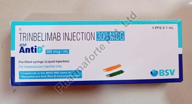 Liquid AntiD 300mcg/ml Injection, for Used To Prevent Infections, Medicine Type : Allopathic