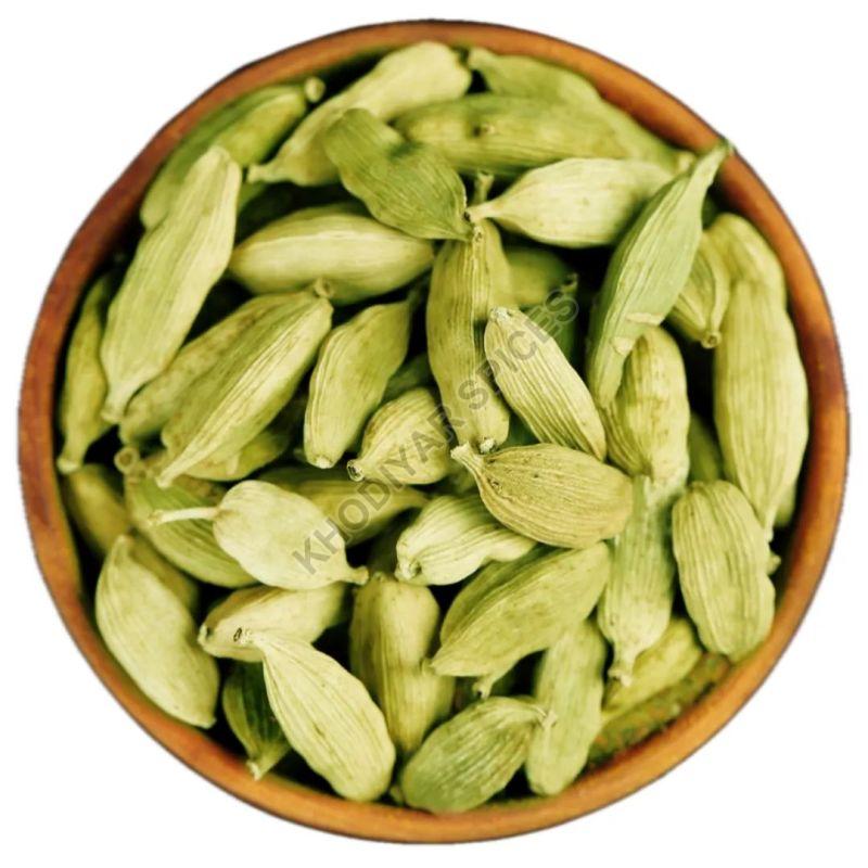 Pods Green Cardamom, for Cooking, Packaging Type : Paper Box