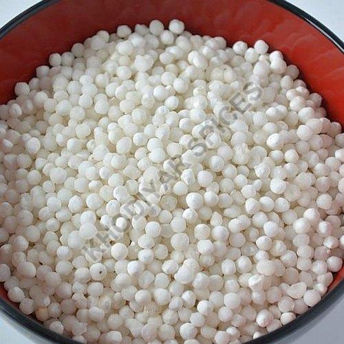White Sago Seeds, for Puddings, Snacks, Packaging Type : Plastic Bag