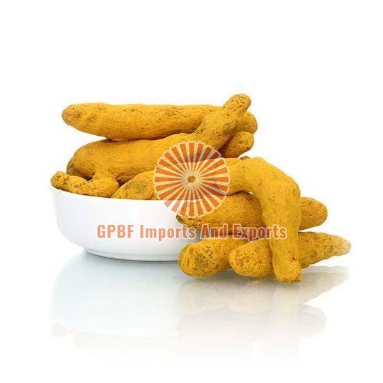 Yellow Whole Turmeric Finger, for Cooking, Shelf Life : 12 Months