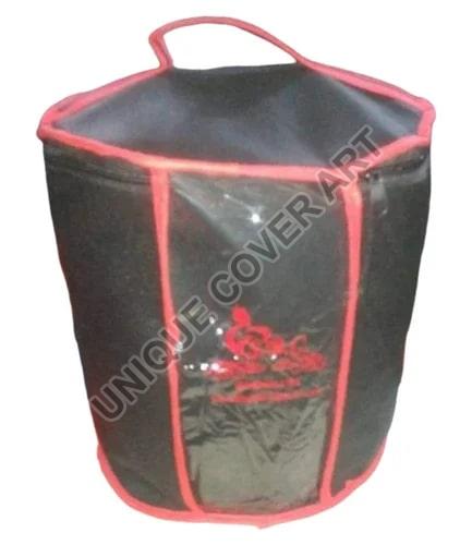 Printed Non Woven Black Garment Bags, Size : 11X11 Inch (HXW)