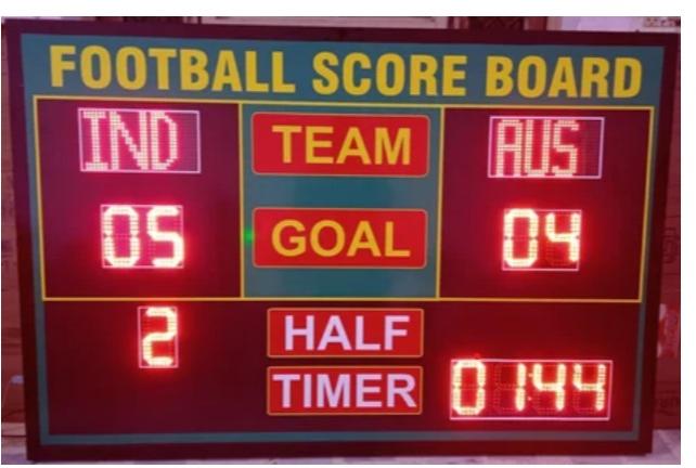 20 inch x 30 inch LED football Score Board