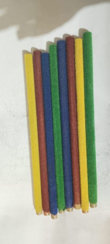 Multicolour Velvet Coated Pencil, for Drawing, Writing, Packaging Type : Plastic Packet