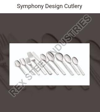Stainless Steel Symphony Design Cutlery Set