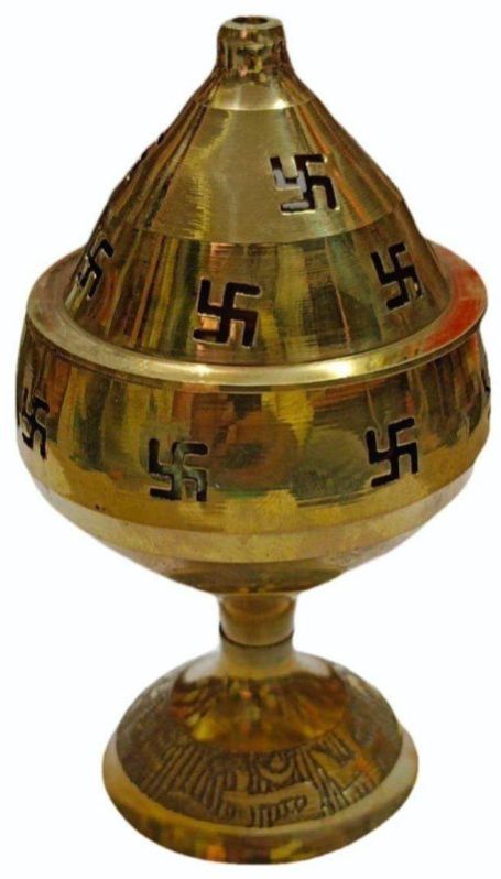 Brass Akhand Diya, for Worship, Color : Golden at Best Price in ...