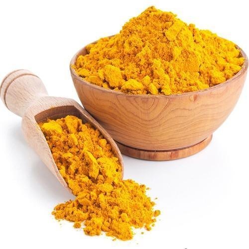 Yellow Raw Natural Polished Turmeric Powder, for Cooking, Packaging Type : Plastic Packet