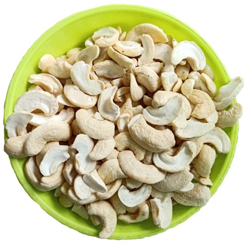 Creamy White Natural Split Cashew Nuts, For Human Consumption, Shelf Life : 6 Months