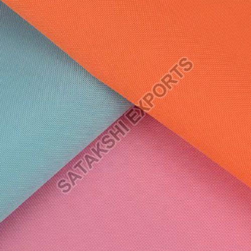 Multi Colour Plain 300D PU Coated Fabric, for Industrial, Packaging Type : Poly Bag