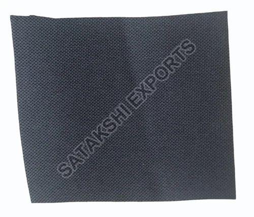 Black Plain Polyester 600D PU Coated Fabric, for Garments