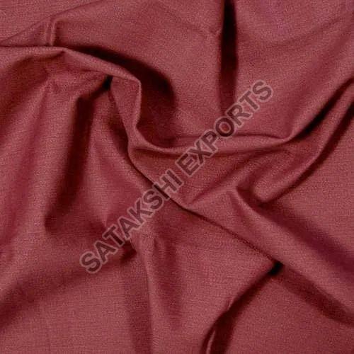 Plain Bag Packers Polyester Fabric, for Industrial, Color : Maroon