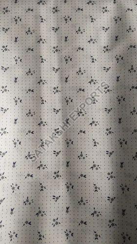 Printed White Digital Twill Fabric, For Garments, Packaging Type : Poly Bag