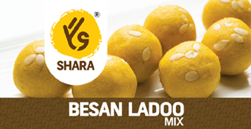 Shara Besan Ladoo Mix, Taste : Sweet