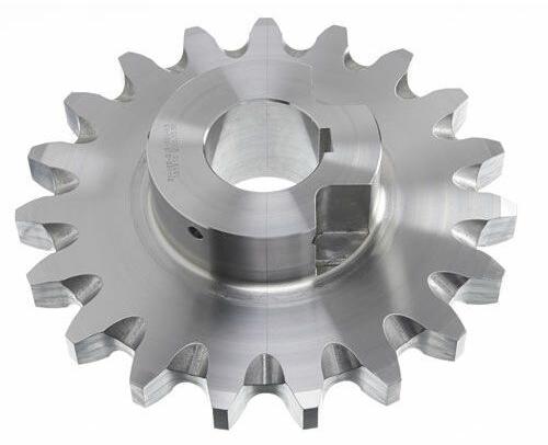 Polished Stainless Steel Conveyor Chain Sprocket, for Industrial, Feature : High Strength, Non Breakable